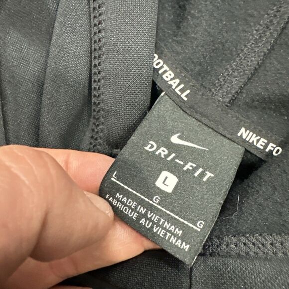 NWT Nike Football Black Therma Fit Pullover Hoodie Mens Large - Picture 5 of 5